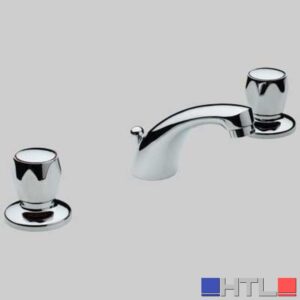 BATTERIA LAVABO 3 FORI CROMO FROMAC - -