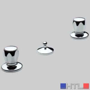 BATTERIA BIDET 3 FORI CROMO FROMAC - -