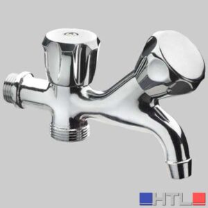 RUBINETTO DUPLEX PESANTE FROMAC - 1/2 x 3/4 (Confezione da 2)