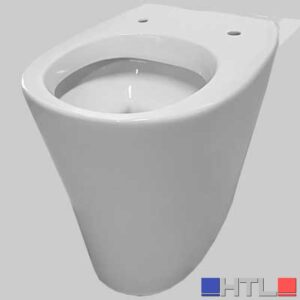 VASO FILO MURO PERLA - Scarico Universale