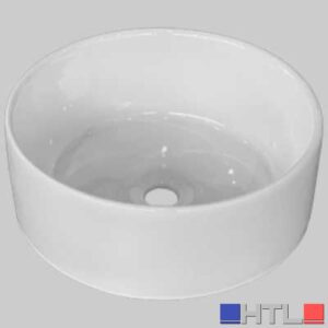 LAVABO APPOGGIO IN CERAMICA ROUND - DM 41