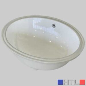LAVABO SOTTOPIANO IN CERAMICA BUILT-IN - Cm 56x42