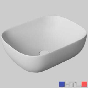 LAVABO DA APPOGGIO RETTANGOLARE - 50X40