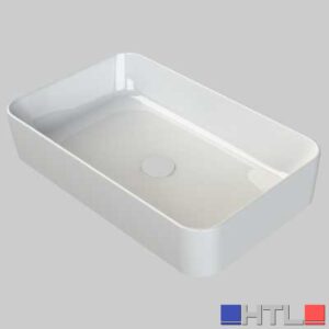 LAVABO ONE APPOGGIO RETTANGOLARE SFR - 60x38