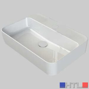 LAVABO ONE APPOGGIO RETTANGOLARE CFR - 60x42