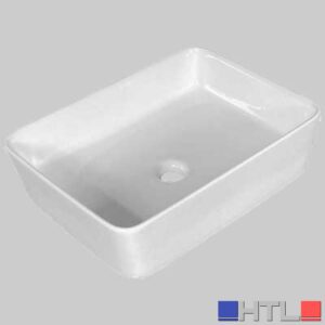 LAVABO DA APPOGGIO ZETA RETTANGOLARE - 50x38