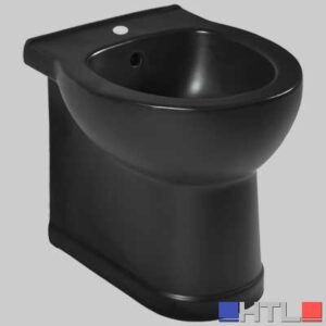BIDET FILO MURO ISCHIA NERO OPACO -