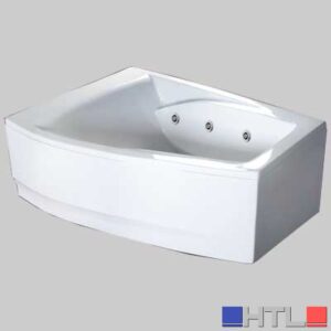 VASCA APP ASIMMETRICA IDROMASSAGGIO - 150x100 Destra