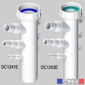 ATTACCO LAVATRICE-CONDENSA CON GHIERA 1"1/2 x 40