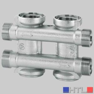 COLLETTORE COMPLANARE COMPONIBILE - 1" 2+2