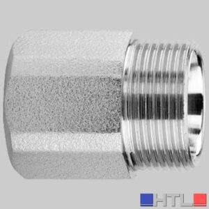 NIPLEX FEMMINA CROMATO - 1"