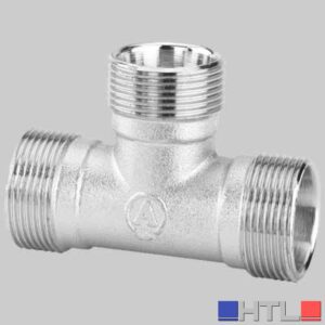 RACCORDO A T DOPPIO CROMATO - 24 x 19