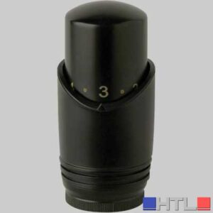 TESTA TERMOSTATICA 310NO NERO OPACO ARTECLIMA - 30x1,5