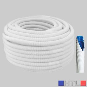 TUBO FLESSIBILE BIESTRUSO IN PP DOPPIO STRATO - Dm 16 - 18 (Confezione da 50 MT)