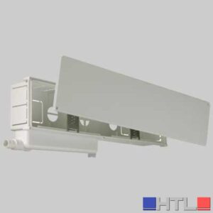 CASSETTA DI PREDISPOSIZIONE CON SIFONE - 45 x 10 x 6