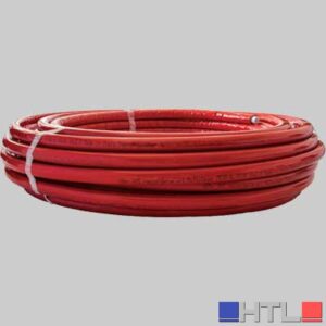 TUBO MULTISTRATO APE MULTILAYER RIVESTITO ROSSO - 16 x 2,0 SP.6 (Confezione da 50 MT)