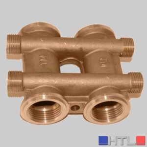 COLLETTORE COMPLANARE TIEMME - 1" 2x2