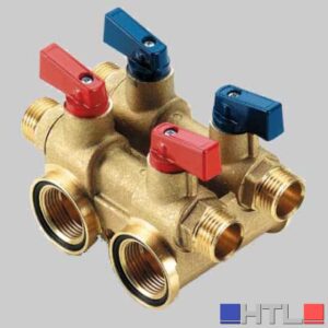 COLLETTORE TOTEM CALDO-FREDDO TIEMME - 3/4 2x2