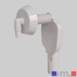SIFONE INCASSO PER LAVATRICE - Uscita Ø 40