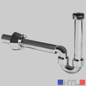 SIFONE PER BIDET ORIENTABILE CROMATO - Ø 40 x 1"1/4