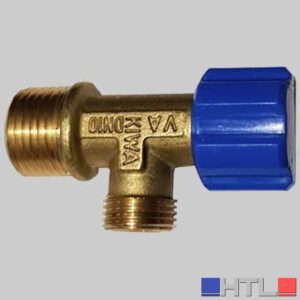 RUBINETTO D'ARRESTO TIPO GEBERIT PER CASSETTA INCASSO - 1/2 x 3/8