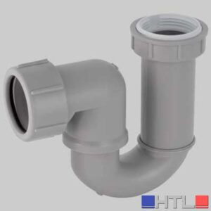 SIFONE PER PIATTO DOCCIA IN PP - 1"1/2-1"1/4 Uscita Ø 40