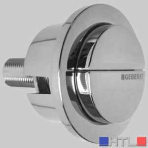 Pulsante per batteria di scarico TIPO 290 - Cromato