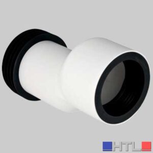 RACCORDO ECCENTRICO PER VASO SOSPESO - 3 cm