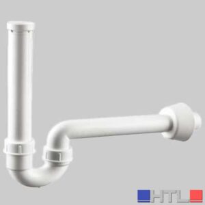 SIFONE ORIENTABILE PER BIDET CON ROSONE - 1" 1/4 x 40