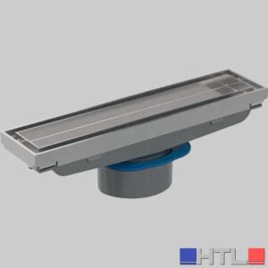 CANALINA DOCCIA 'CLEANLINE PIASTRELLABILE' - Personalizzabile / Acciaio Inox spazzolato