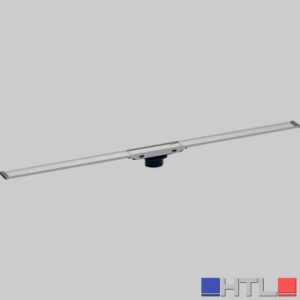 CANALINA DOCCIA 'CLEANLINE 20' - L,30-90 cm - Acciaio Inox lucido
