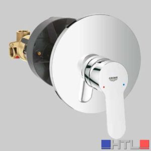 MONOCOMANDO DOCCIA INCASSO BAUEDGE - Cromo