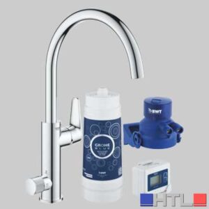 KIT STARTER MISCELATORE CON SISTEMA DI FILTRAZIONE BLUE PURE BAUCURVE - Kit completo