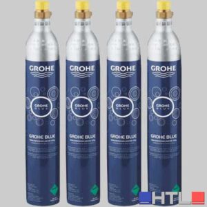 BOMBOLA CO2 GROHE BLU - 425 gr (KIT 4 PEZZI)
