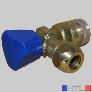 RUBINETTO D' ARRESTO PER CASSETTA INCASSO GROHE MODELLO GD2 - 1/2 x 3/8