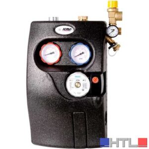 GRUPPO DI CIRCOLAZIONE DI MANDATA E RITORNO PER IMPIANTI SOLARI S001 - Circ. Grundfos 15/6-G 3/4" M