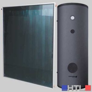 KIT SOLARE LT 200 CIRCOLAZIONE FORZATA - 1 Collettore da 2,66 Mq
