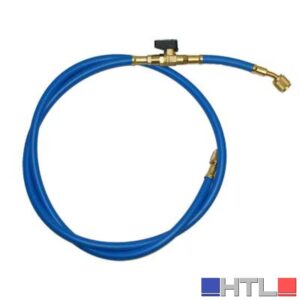 Tubo flessibile singolo con rubinetto Mod.B - 5/6 F - F 1/4 X R410