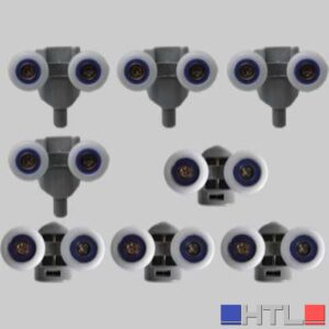 KIT SCORRIMENTO 4 + 4 PER FAST 2.0 E SIMPLY 2.0