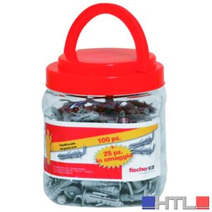 Fischer TASSELLO SB 9/8 BOX 125 PEZZI  (100+25 omaggio)