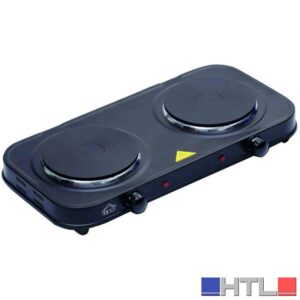 Dcg PIASTRA ELETTRICA 2 FUOCHI 2.000 W