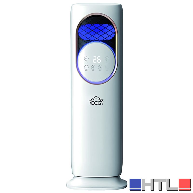 Dcg VENTILATORE CON NEBULIZZATORE 60 W caldo & freddo con telecomando