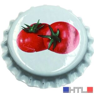 TAPPO A CORONA CON MASTICE POMODORO Ø mm. 26 PZ.100