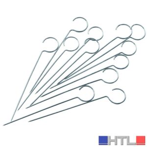 Pedrini SET SPIEDINI INOX 12 PEZZI  mm. 100