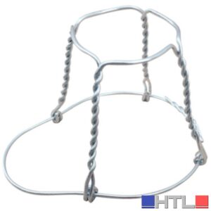 GABBIETTA PER TAPPI 4 FILI SENZA CAPPELLO PZ.100