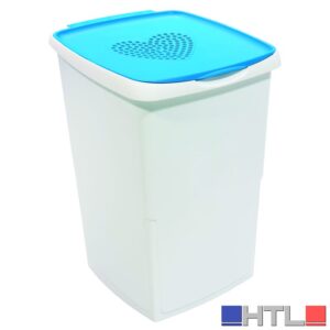 Giò Style PORTABIANCHERIA LOVE Lt. 45 - cm. 37x36x53 h col. Azzurro