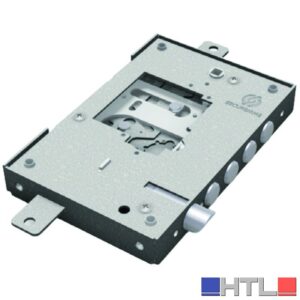 Securemme SERRATURA TRIPLICE PER PORTE BLINDATE DX S/CUORE INTERCAMBIABILE interasse mm.28 Art. 250