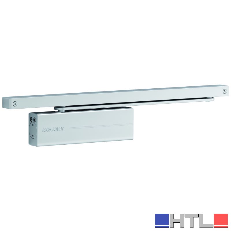 Assa Abloy CHIUDIPORTA AEREO BRACCIO A SLITTA Art. DC175 x porte mm. 950÷1100 Argento