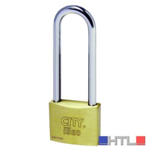 Iseo LUCCHETTO DI SICUREZZA CITY Arco lungo  mm. 30 (confezione da 10)