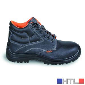 Beta SCARPE ANTINFORTUNISTICA IN PELLE ALTE S3 SRC 7243EN Col. Nero Mis. 38